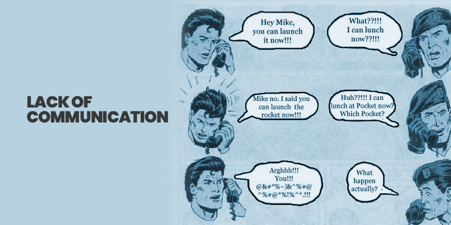 lack of communications
