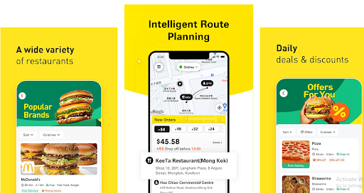 Xicom develop food delivery app