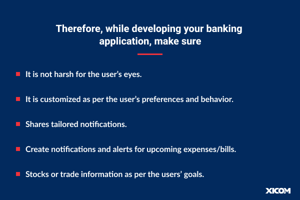 UX best practices for mobile banking app development