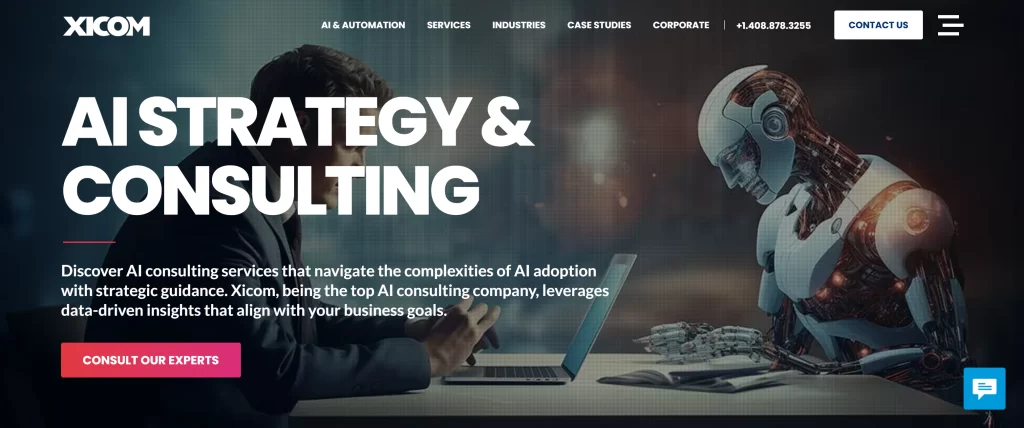 www.xicom .biz services ai consulting