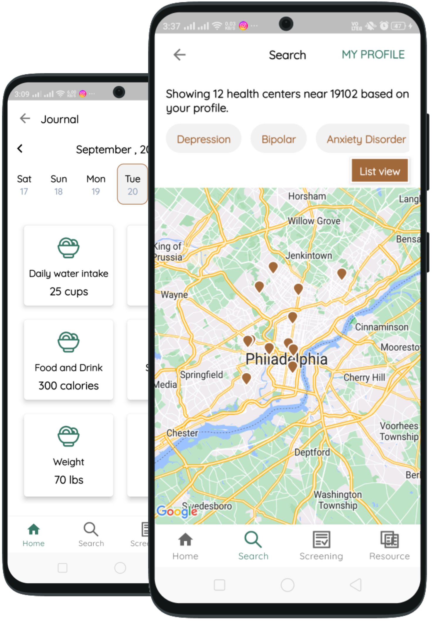 App Screen